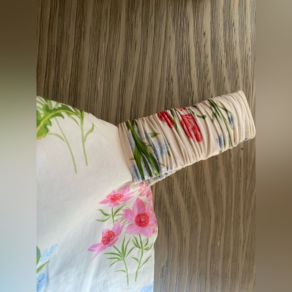 MABLE Dress Cream Floral Off-Shoulder Cotton NWT - Picture 7 of 15